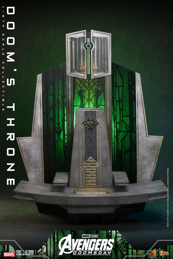 [Pre-Order] Avengers: Doomsday - Doom's Throne Sixth Scale Figure Accessory
